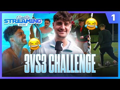 7 TAGE LIVE in der ELIGELLA STREAMING WOCHE!🔥3vs3 Challenge mit Sidney, Willy, Rohat, Musti & Eldos