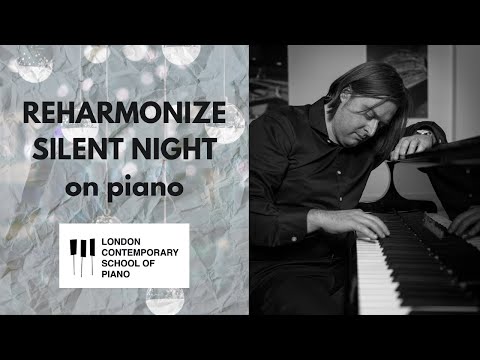 Silent Night Piano Harmony Remake Tutorial