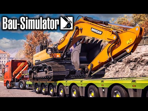 Bau Simulator #27 - AUSGRABUNG am alten KLOSTER: Transport zum Museum - Construction Simulator