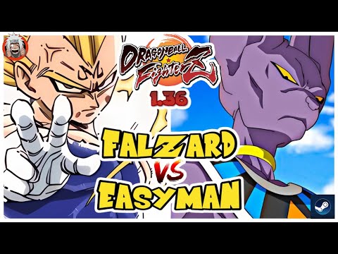 DBFZ Easyman vs Falzard (VegetaSSJ, GokuSSJ, Gohan) vs (GokuSSB, Cooler, Beerus)