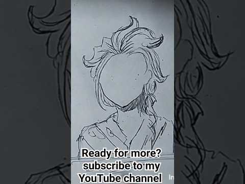 Sketching Anime Graffiti: Street Art Meets Pencil #halalbeats #artisticjourney #drawing #shorts