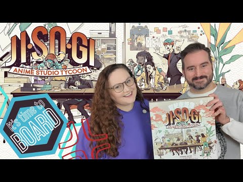 Jisogi Anime Studio Tycoon - Lets Review this board game from Esper Game Studios