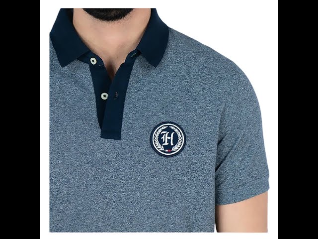 Vídeo relacionado con Tommy Hilfiger Polo de Manga Corta Hombre 1985 Regular Fit, Azul (Desert Sky), M