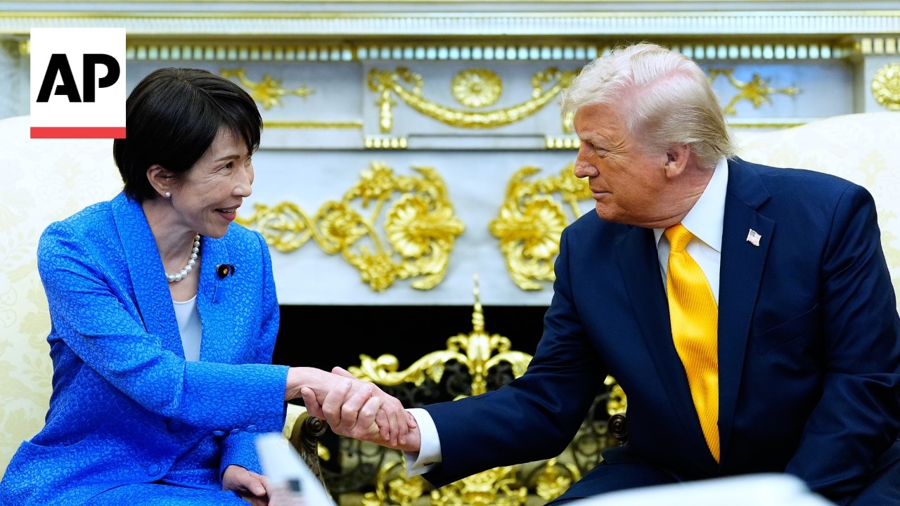 Video | Trump 'not surprised' that Japan would 'step up' in Iran war effort