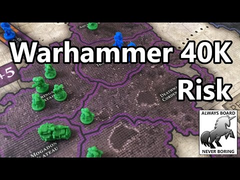 Warhammer 40,000 Risk | Review & How to Play | Classic Warfare in the Grim Darkness of Warhammer 40K