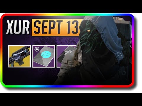 Destiny 2 - Xur Location, Exotic Armor "Coldheart" (9/13/2019 September 13) Video