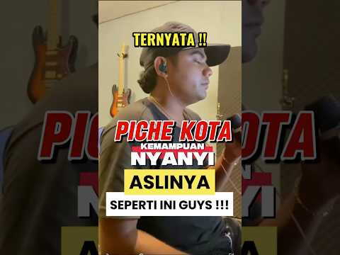 TERNYATA INI 💋 KEMAMPUAN NYANYI PICHE KOTA YANG ASLI #idol #indonesia #piche #pichekota