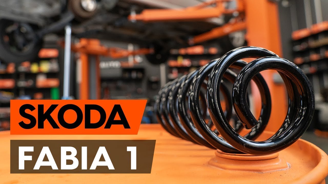 Hoe spiraalveer achteraan vervangen bij een Skoda Fabia 6Y5 – vervangingshandleiding