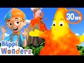Blippi Wonders Erupting Volcano More Blippi Animated Series Cartoons For Kids