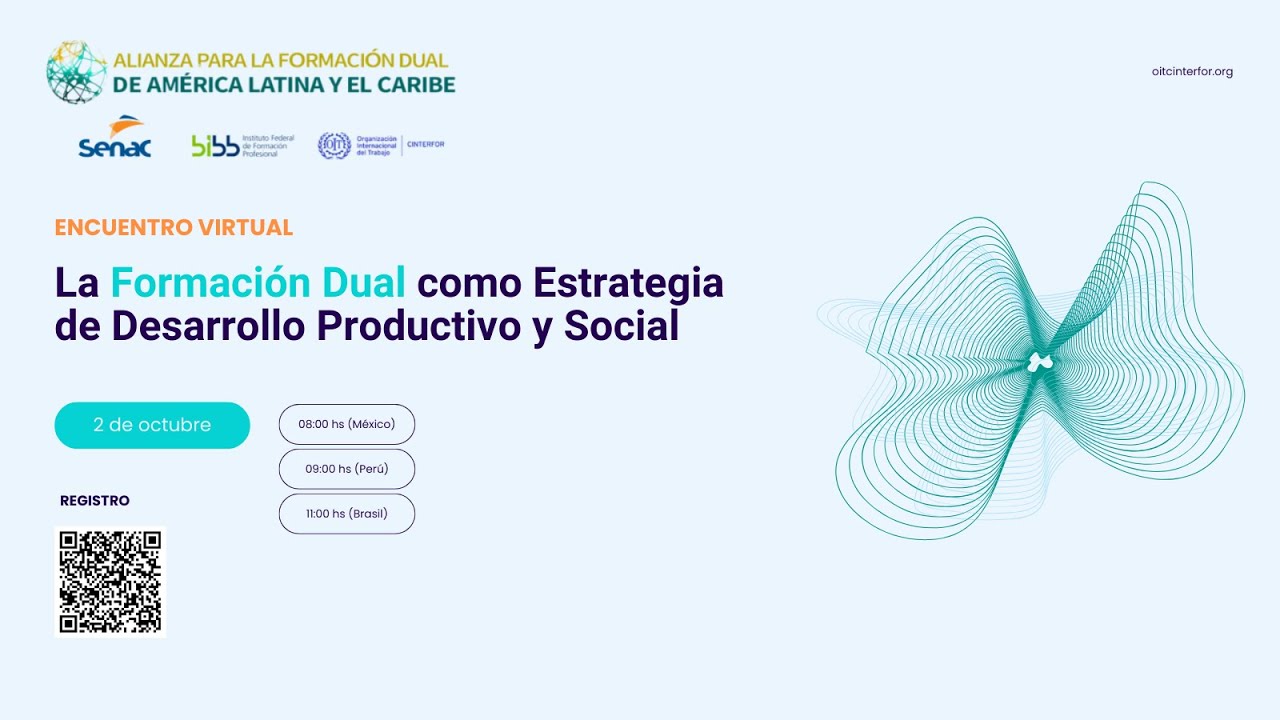 Videoconferencia 2/10: "La Formación Dual como Estrategia de Desarrollo Productivo y Social"