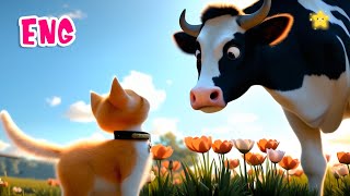 Little Kitten  A funny educational song for kids