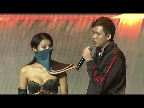 Dendi and MuShi- interview after 1v1 Finals