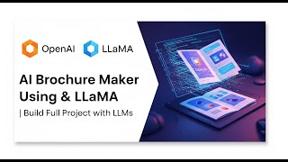 AI Brochure Maker Using OpenAI & LLaMA | Build Full Project with LLMs | Code Infinity