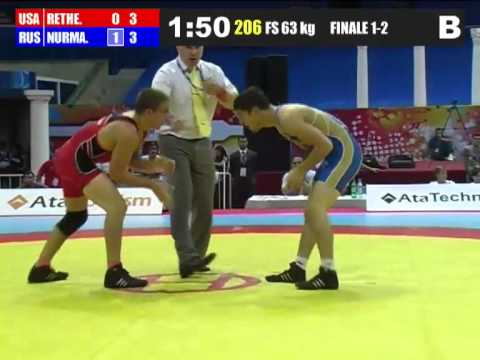 RETHERFORD Zain (USA) - NURMAGOMEDOV Supian (RUS)