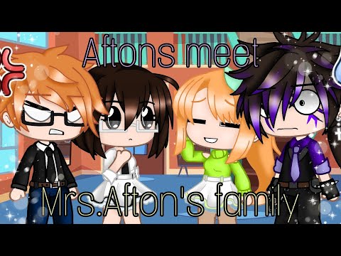 The Aftons meets Clara's Family / special 200 followers / My AU / FNAF / gacha_duvar #aftonfamily