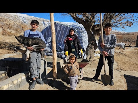 Mountain Life Upgrade: Family Expands Their Home Amid Winter Challenges