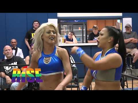 Raven's Ash and Dust with Rosemary vs. Ray Lyn and Karen Q from RISE 7.5 - STEEL