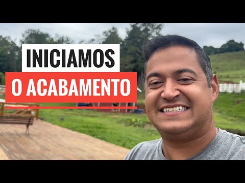 COMO ESTÁ FICANDO A CASINHA DO SÍTIO? FALTA MUITO?