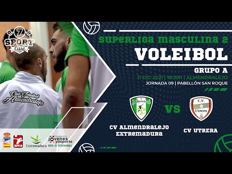 🏐🇪🇸 SUPERLIGA MASCULINA 2 | CV ALMENDRALEJO EXTREMADURA 🆚 CV UTRERA 🇪🇸🏐