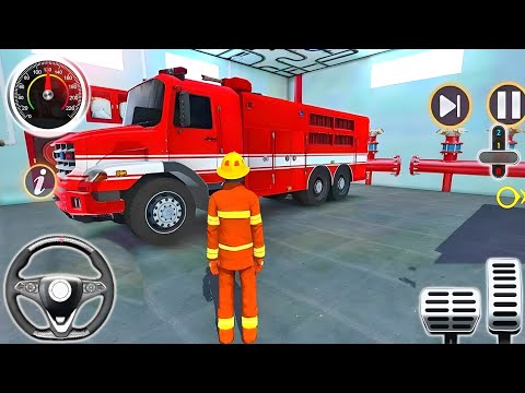 Fire Truck Rescue Driver Simulator 3D - 911 Emergency Vehicle Simulator - Android