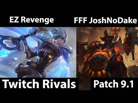 Revenge Riven vs Urgot [ FF JoshNoDrake ] Top - TWITCH RIVALS QUARTERFINALS TEAM EZ CLAP