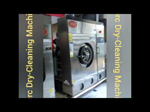 Easy to operate dry cleaning machine