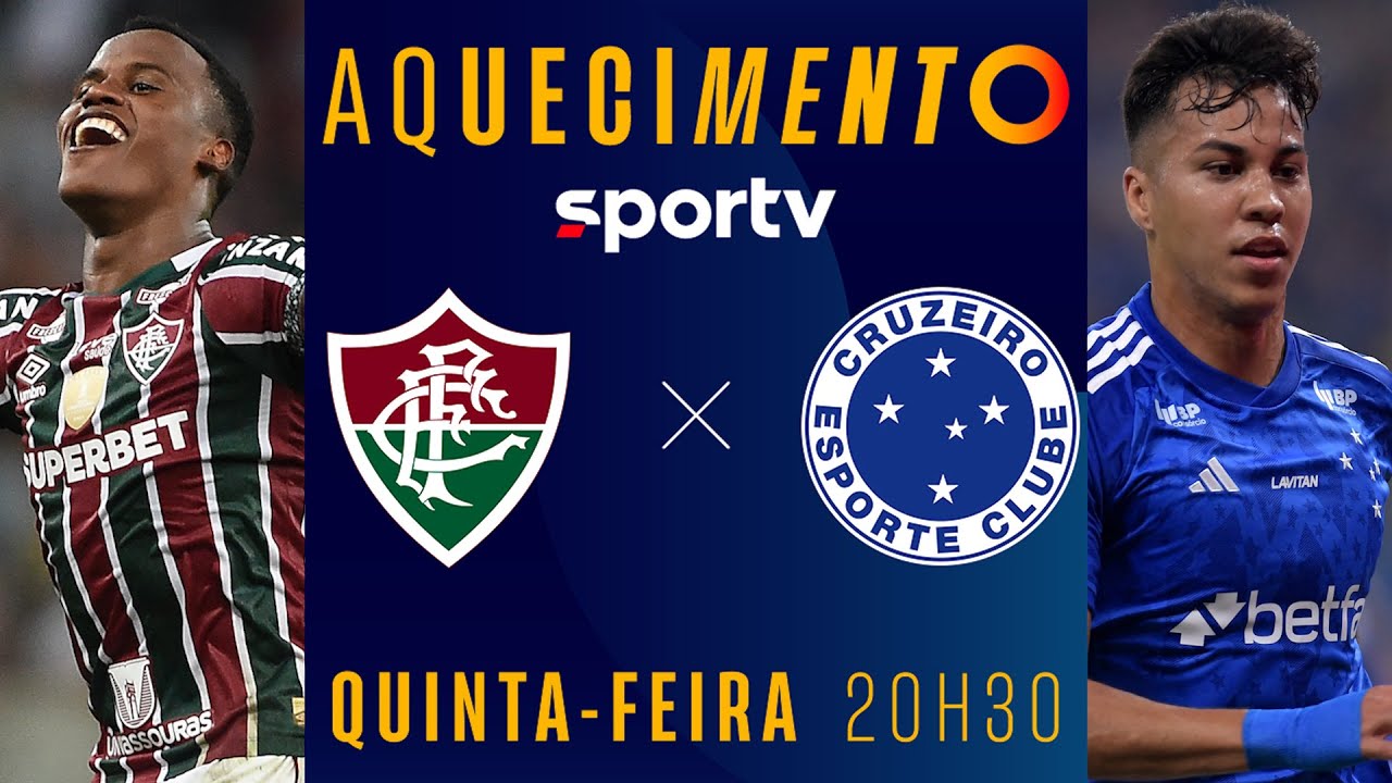 FLUMINENSE X CRUZEIRO | AQUECIMENTO AO VIVO E COM IMAGENS | BRASILEIRÃO 2024 | #live | sportv