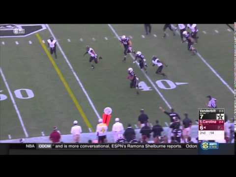 2015 USC vs Vanderbilt - Brandon Wilds 24 Yd Run