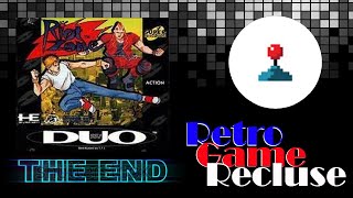 Riot Zone (1993) PC Engine CD Turbografx ending [Retro Gaming]