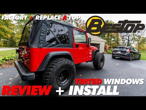Bestop Tinted Windows Jeep TJ Review + Install