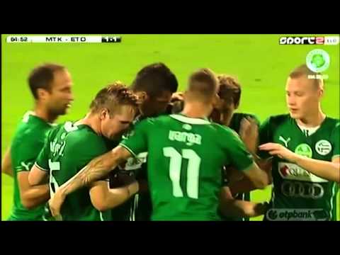 Rudolf Gergely gólja az MTK Budapest   Győri ETO FC meccsen