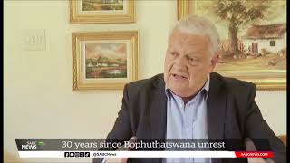 30 years since Bophuthatswana unrest
