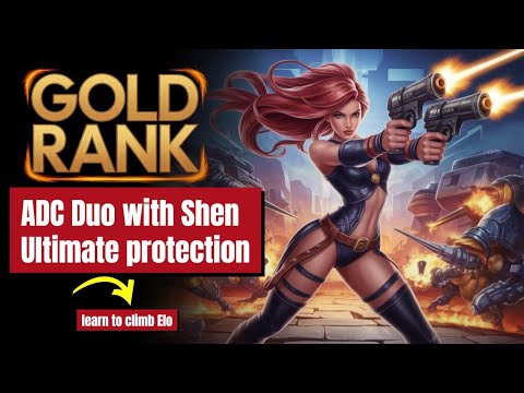 Road to Gold Rank Ep.3 - ADC Miss Fortune - Duo with Mustlong in Shen