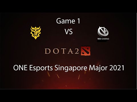 THUNDER PREDATOR v VG - FULL GAME 1 (GROUP STAGE) ONE Esports SINGAPORE MAJOR 2021