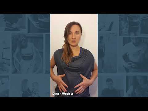 Slendertone 6 week challenge - Dina's Story