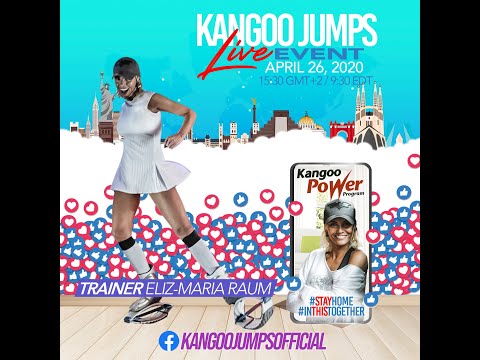 Kangoo Jumps® Live Event April 26, 2020 - Eliza Raum Kangoo Power™