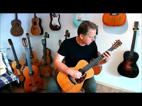 Martin 0-18 1934 - rare pre-war vintage guitar with huge sound and great playability