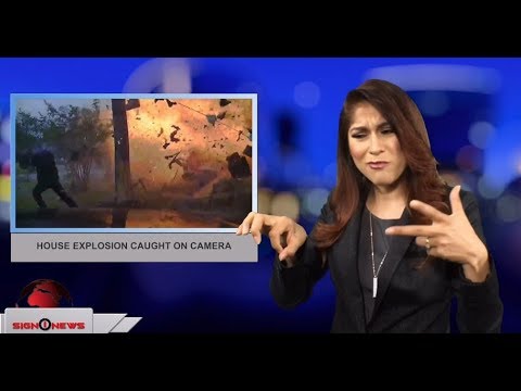 A house explosion caught on camera (ASL - 4.19.18)