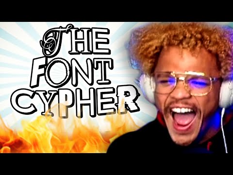 Graphic Designer REACTS to The Font Cypher! By Michael Stark