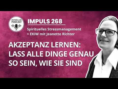 268 Akzeptanz: Lass alle Dinge genau so sein, wie sie sind