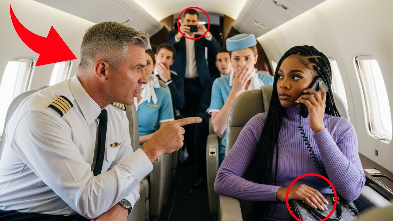 Pilot Told Black Woman She Didn’t Belong in Row 1 — She Cancelled the Flight Schedule on the Spot  