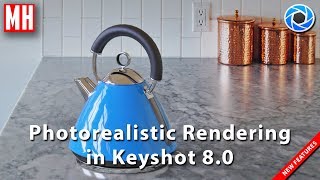 Photorealistic 3D rendering in Keyshot 8.0 ( New Features )