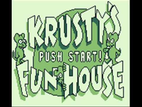 Krusty's Fun House Game Boy