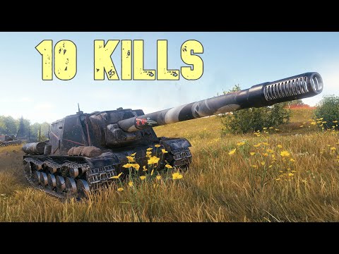 World of Tanks ISU-152 - Bush Assassin – 10 Clean Kills from the Shadows!