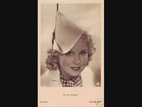 Anny Ondra, autogram - fotografie jedné z nejpopulárnějš