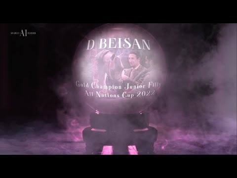 🔮 D BEISAN 🔮 - Gold Champion Junior Filly - 2022 All Nations Cup