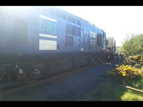 Sellafield Heysham DRS Flasks 20/04/12 Class 20's 6C51