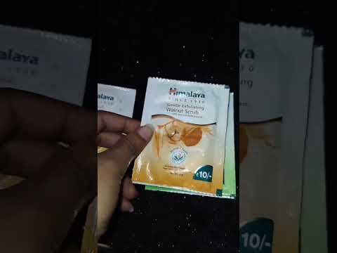 weekly skin care facial scrub peel off mask Himalaya ka neem face pack under 10 rupees #shorts