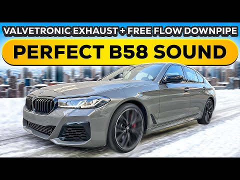 Next Level B58 SOUND! - BMW G30 540i with Free Flow Downpipes + Valvetronic Exhaust