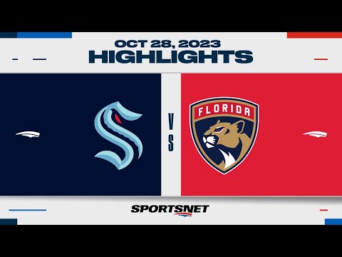 NHL Highlights | Kraken vs. Panthers - October 28, 2023